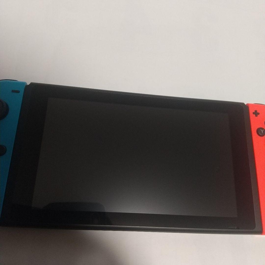 [良品]Nintendo Switch本体+Joy-Con(青・赤)