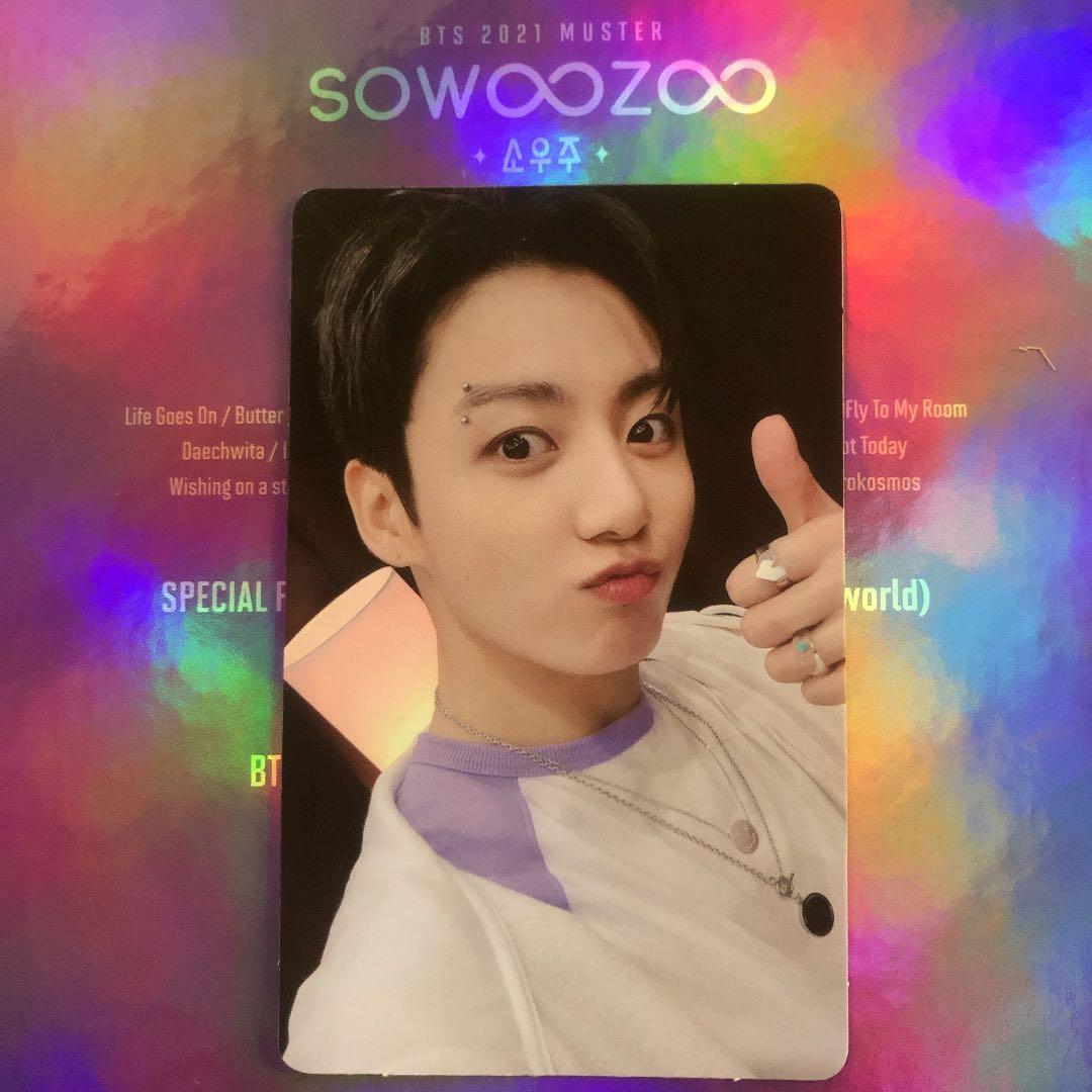 BTS ジョングク　トレカ　SOWOOZOO フォトカード