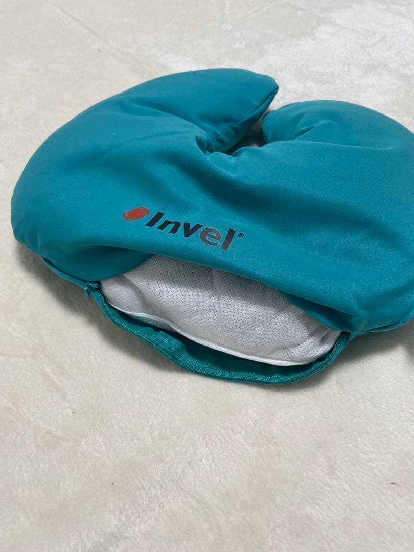 Invel ネックピロー ターコイズ