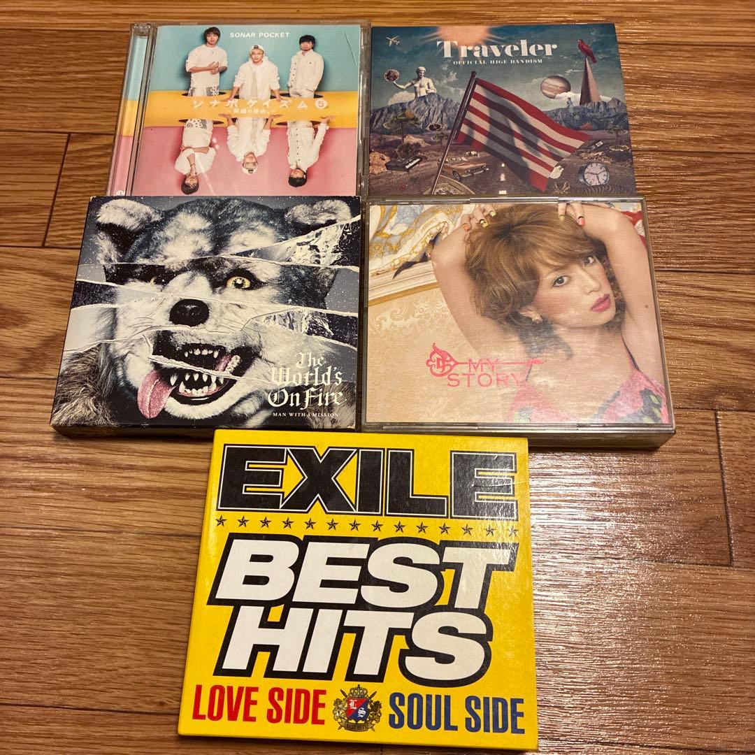 SONAR POCKET・Traveler・EXILE・邦楽CDセット