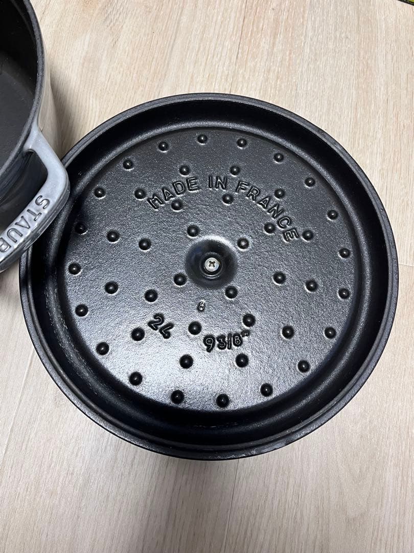 STAUB LA COCOTTE グレー 24cm