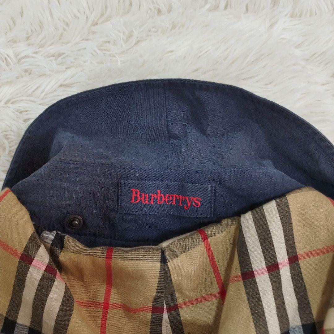 18471✨️BURBERRYS ノバチェック フード着脱 ブルゾン コート 紺
