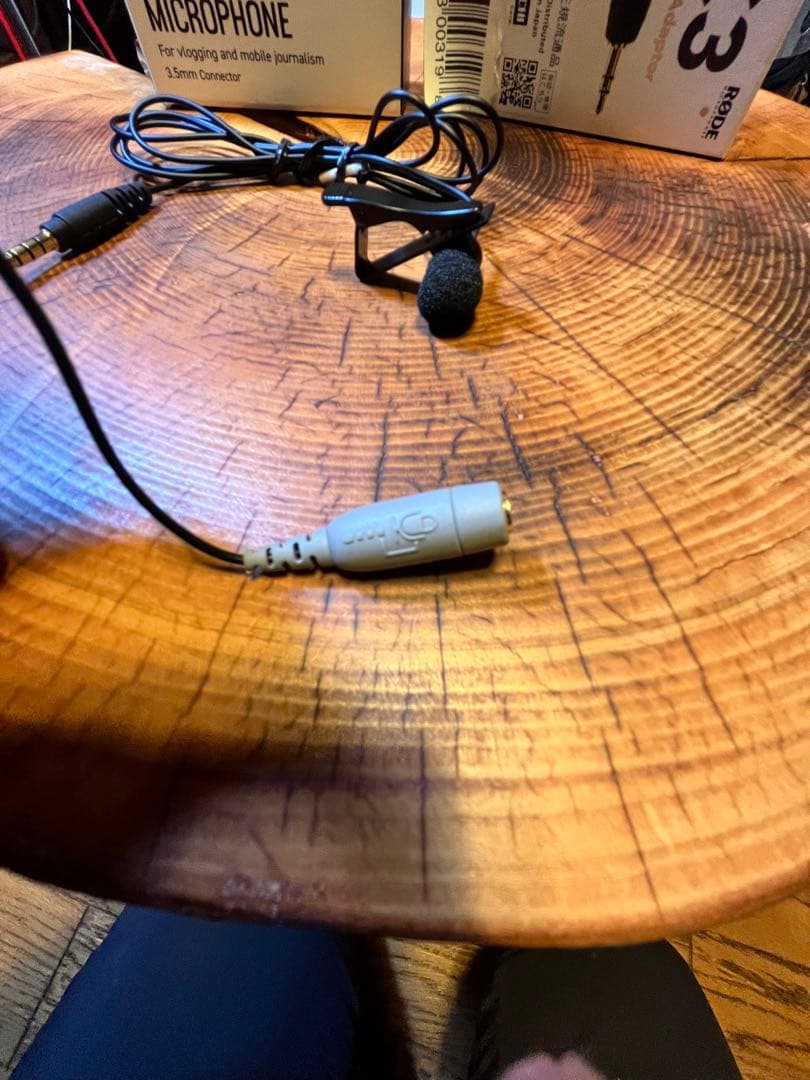 【値下・ほぼ新品】SHURE MVL マイク + SC3アダプター