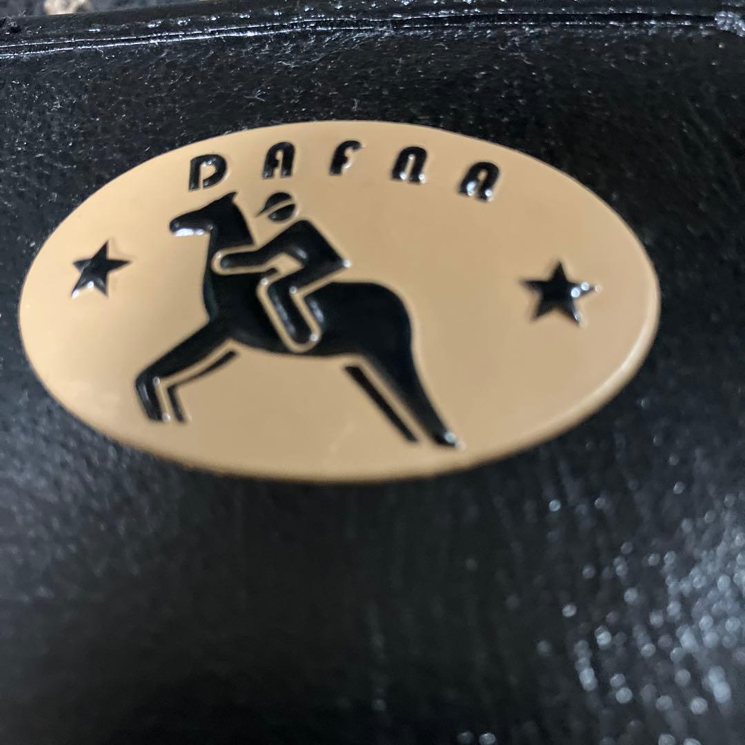 新品未使用タグ付　DAFNA レインブーツ 長靴　ブラック
