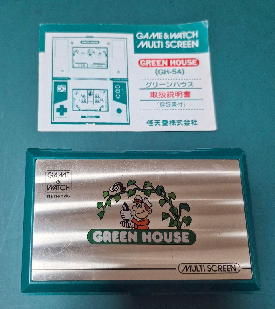 ジャンク ゲーム&ウォッチ グリーンハウス GREEN HOUSE