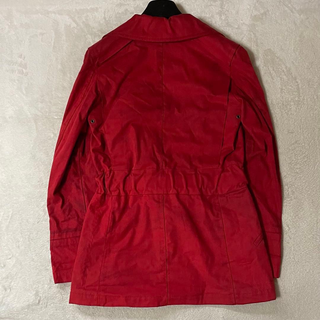 専用ルイヴィトン[国内正規品] ゴム引き トレンチコート 36/S赤裏モノグラム