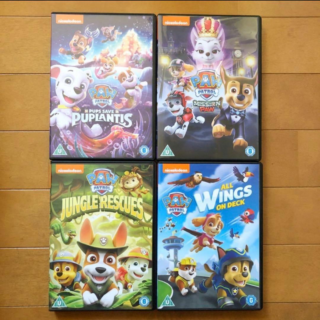 『新品』パウ・パトロール DVD ボックスセット８枚入 輸入盤 英語
