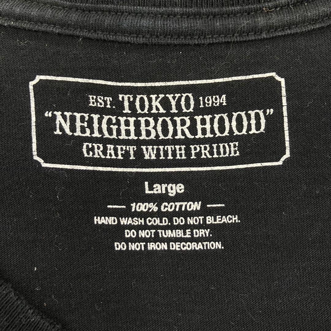 NEIGHBORHOOD×PLAYBOY Tシャツ プリント L ブラック