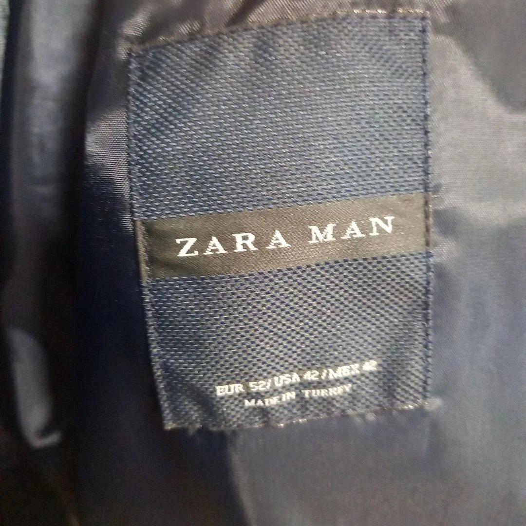のほほん　ZARA MAN ネイビー テーラードジャケットXL XXL
