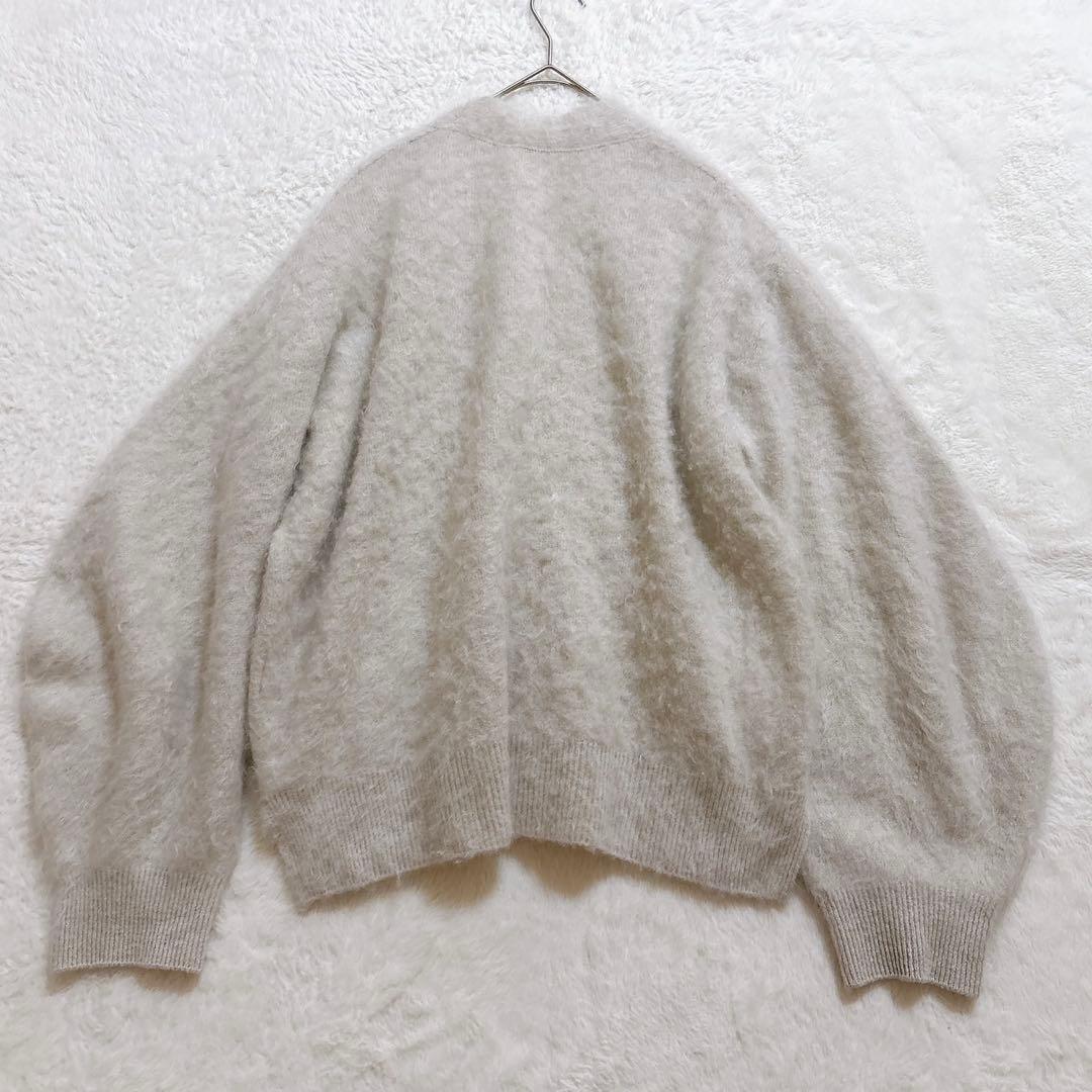 ESTNATION ファー カシミヤ 100％ カーディガン
