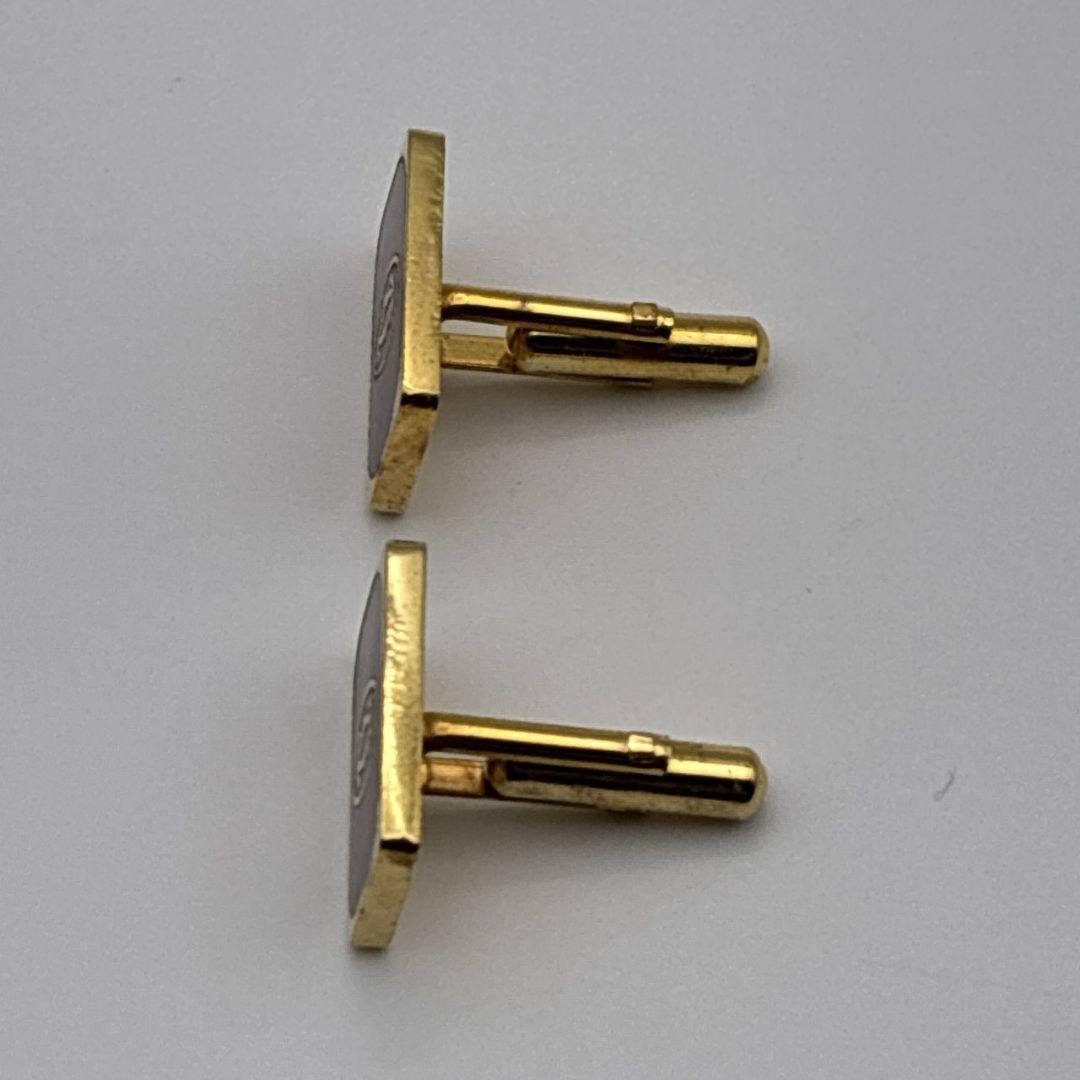 Cartier カルティエ カフス タイピン セット ダブルC ロゴ ゴールド