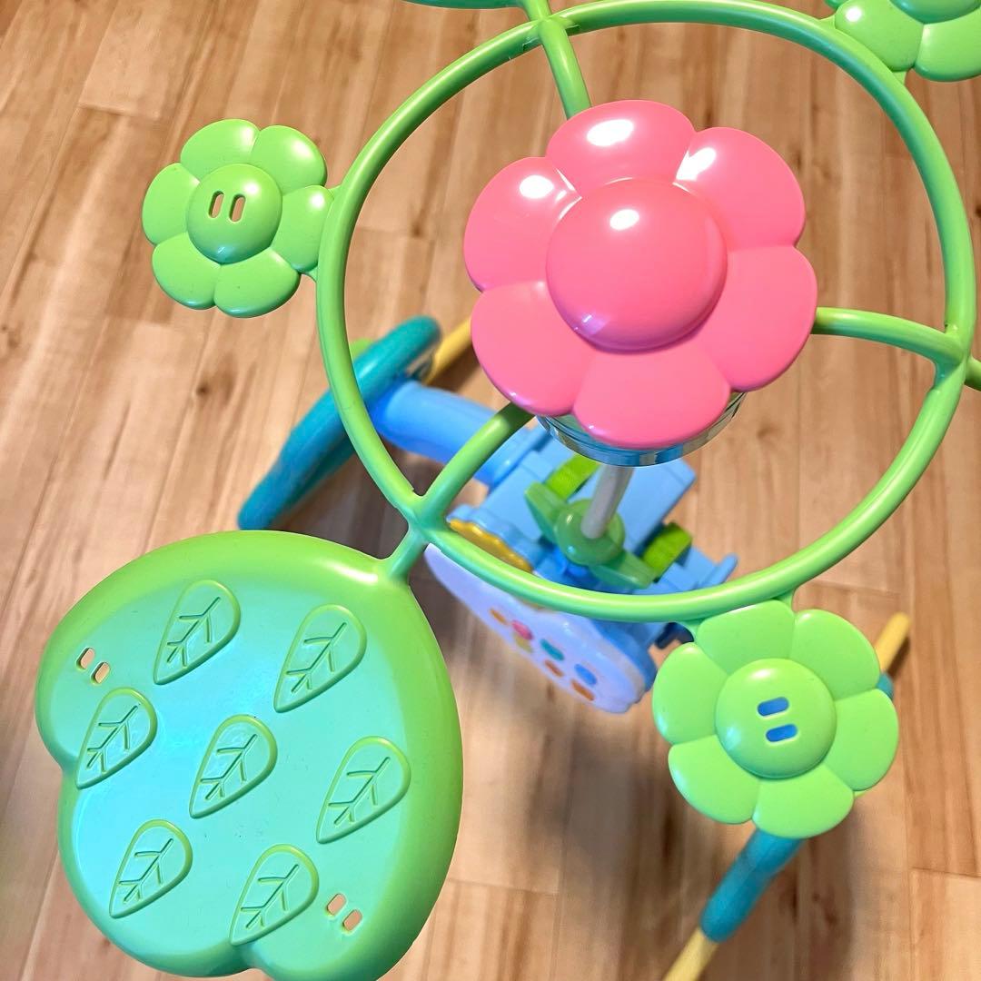 【美品】プーメリー えらべる回転6wayジムにへんしんメリー