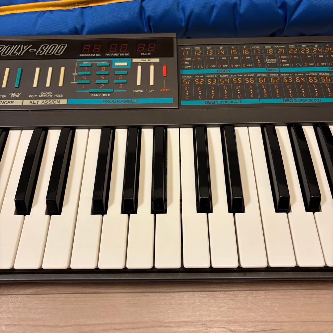 大幅値下げ❗️アナログシンセサイザー　コルグ　KORG POLY-800 レトロ