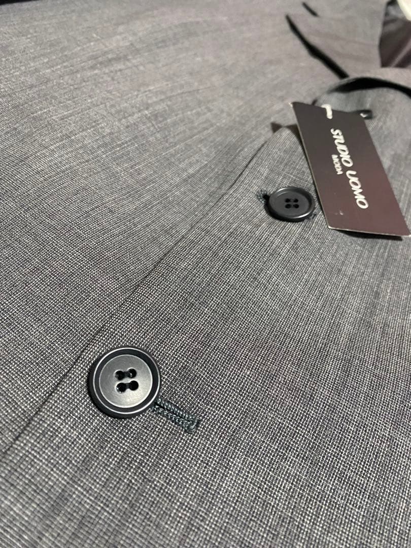 新品　STUDIO UOMO◇スタジオウオモ◇メンズスーツセットアップ