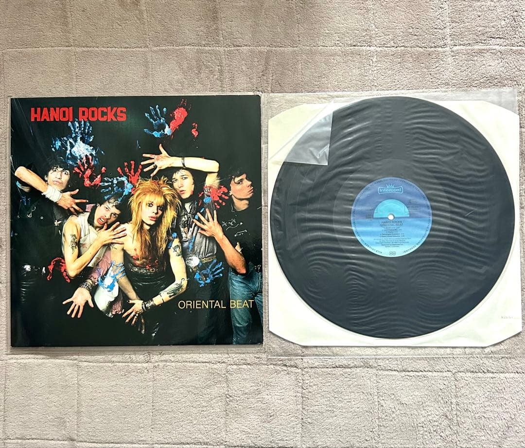 Hanoi Rocks Oriental Beat 1982年ドイツ盤レコード