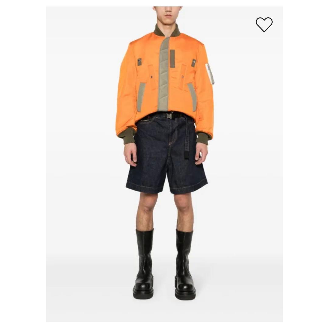 24AW sacai MA-1 ボンバージャケット ma-1 メンズ