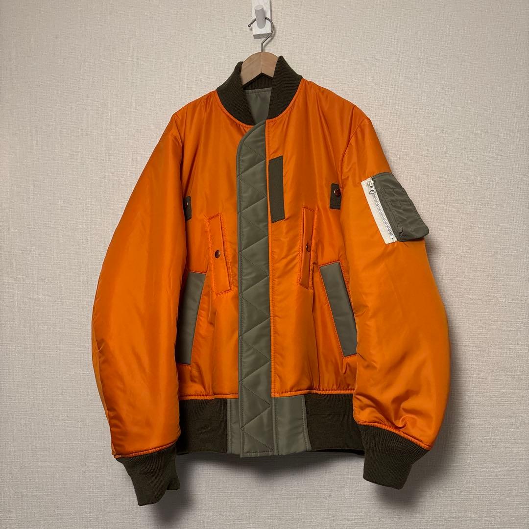 24AW sacai MA-1 ボンバージャケット ma-1 メンズ
