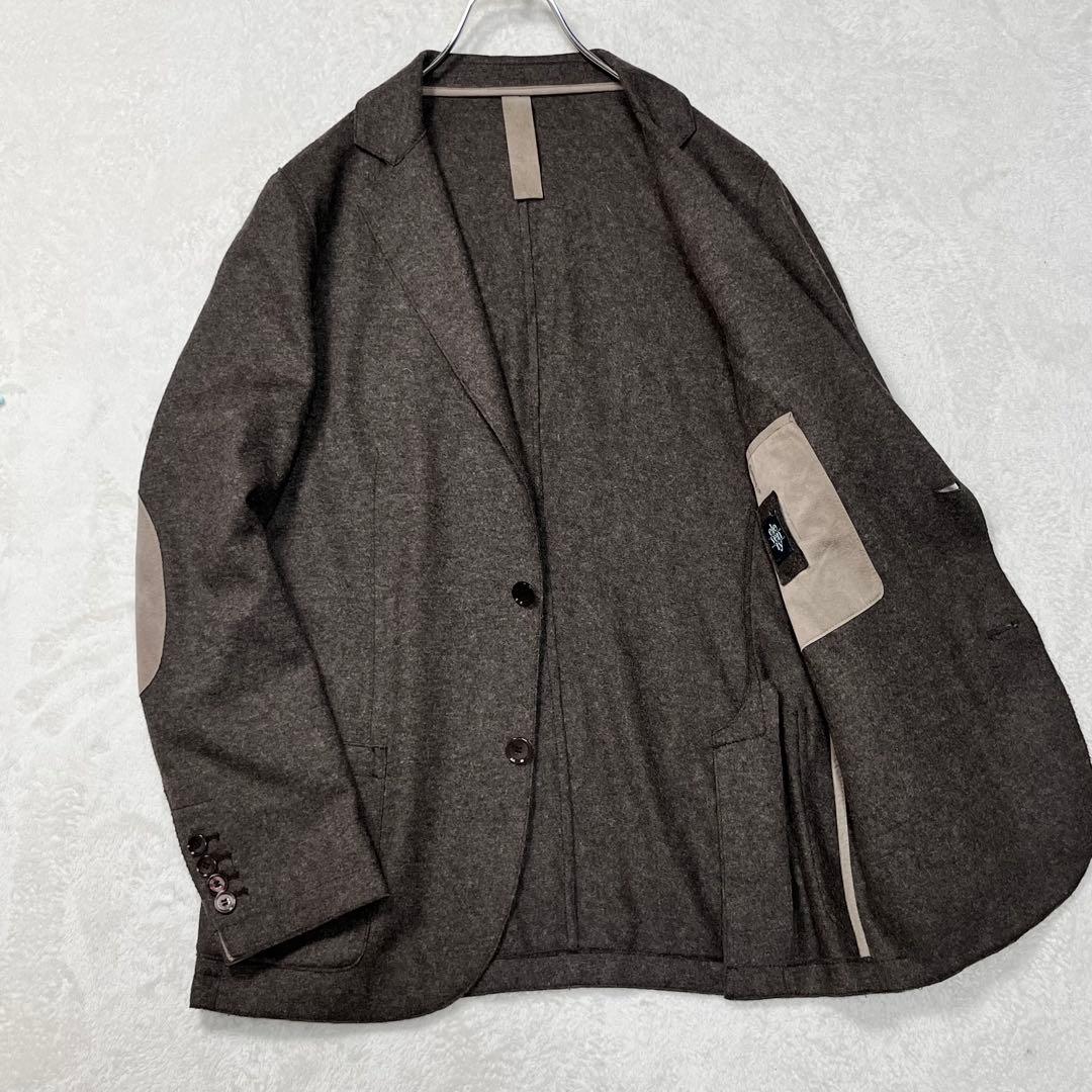 美品『イレブンティ』エルボパッチ 2Bジャケット イタリア製 本切羽 背抜き
