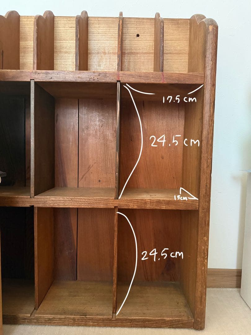 古家具 アンティーク オープンシェルフ