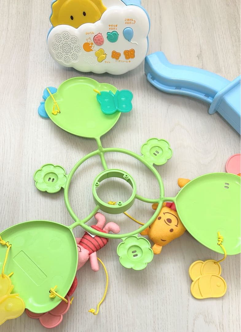 プーメリー くまのプーさん えらべる回転 6WAYジムに へんしんメリー