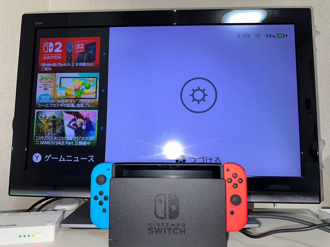【美品 】バッテリー強化版 Switch 赤青 完品 動作良好 フルセット