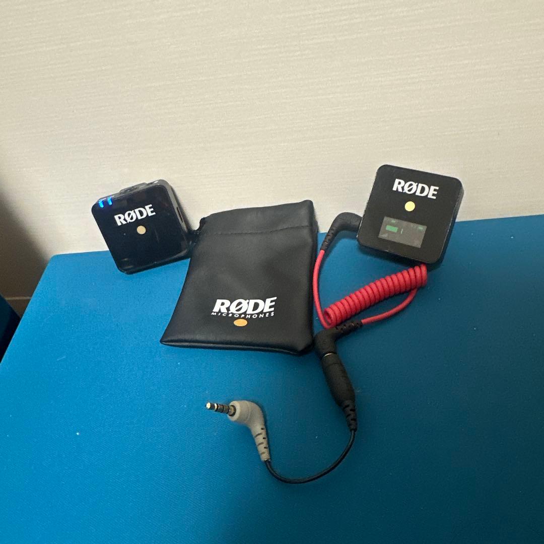 RODE Wireless GO ワイヤレスマイクシステムガラスフィルム付