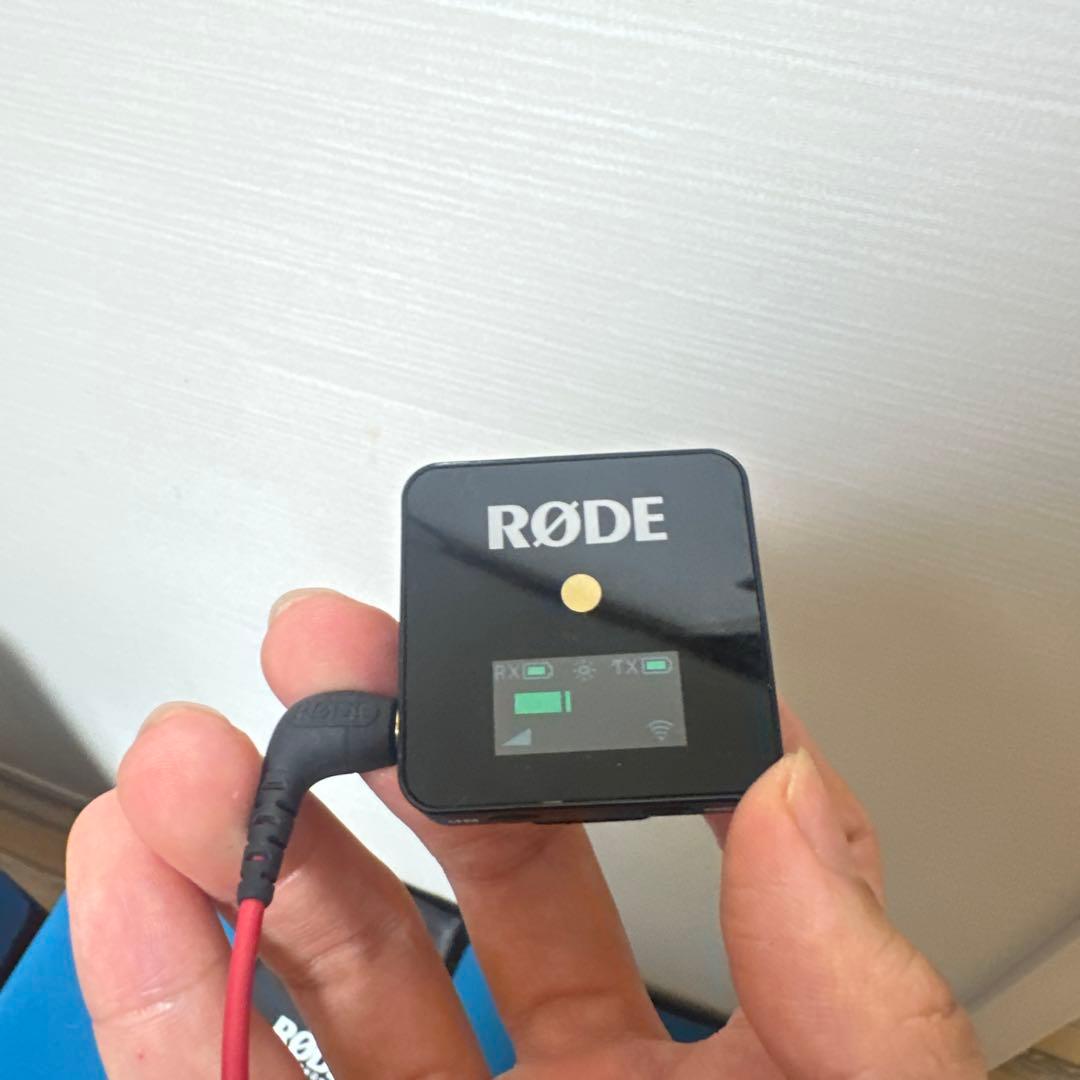 RODE Wireless GO ワイヤレスマイクシステムガラスフィルム付