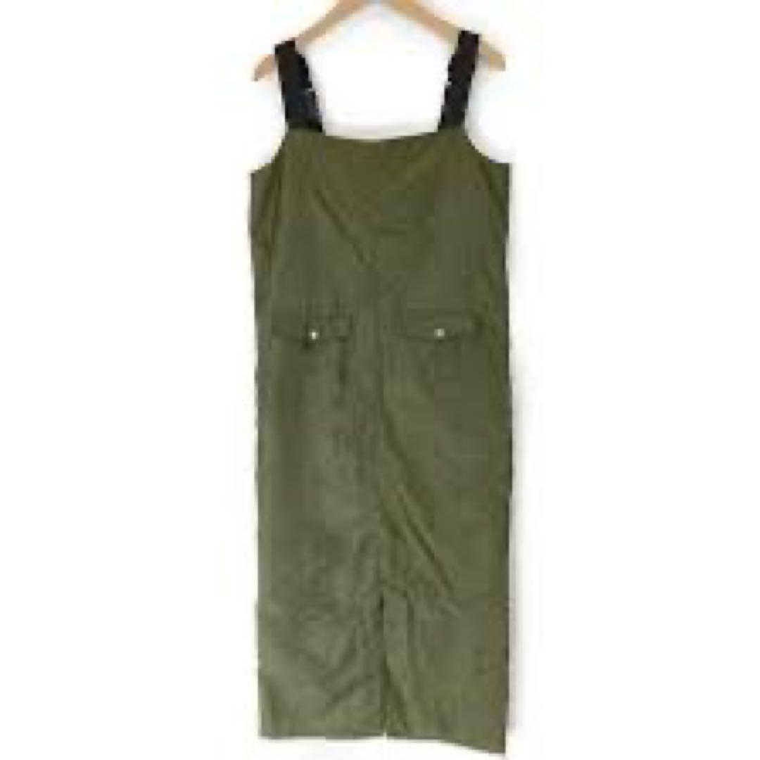 スカート AMERI vintageMILITARY WORK I LINE DRESS
