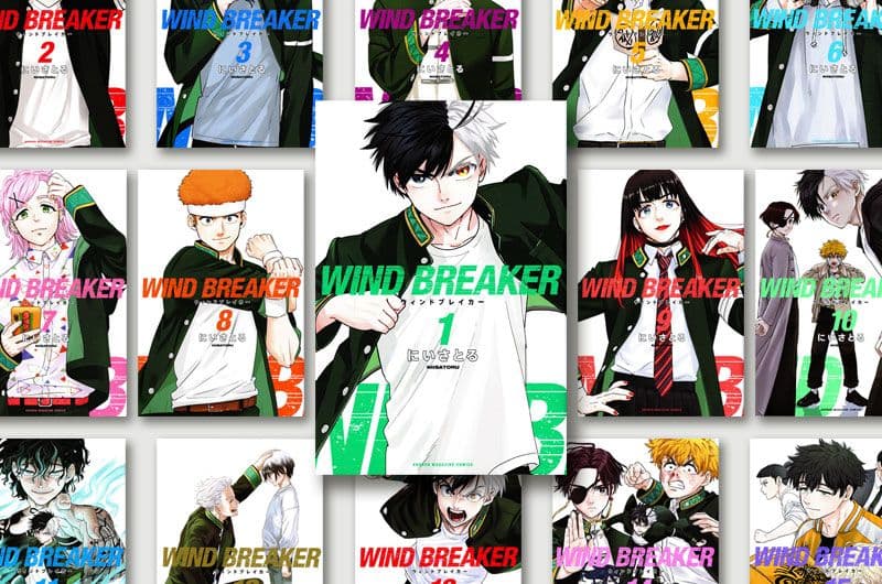 WIND BREAKER 22巻セット + キャラクターブック