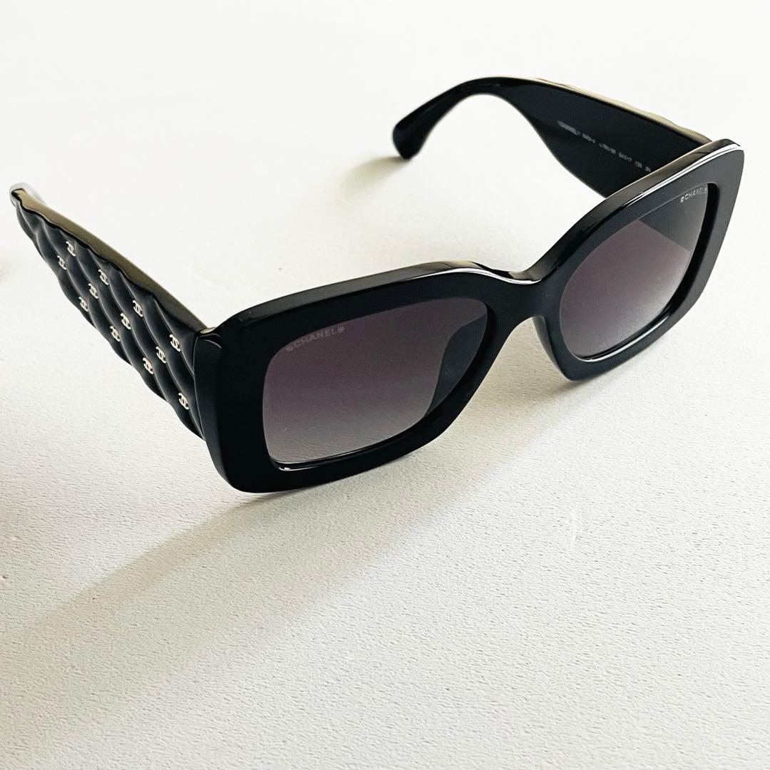 極美品 CHANEL 5483-A c.760/S6 サングラス