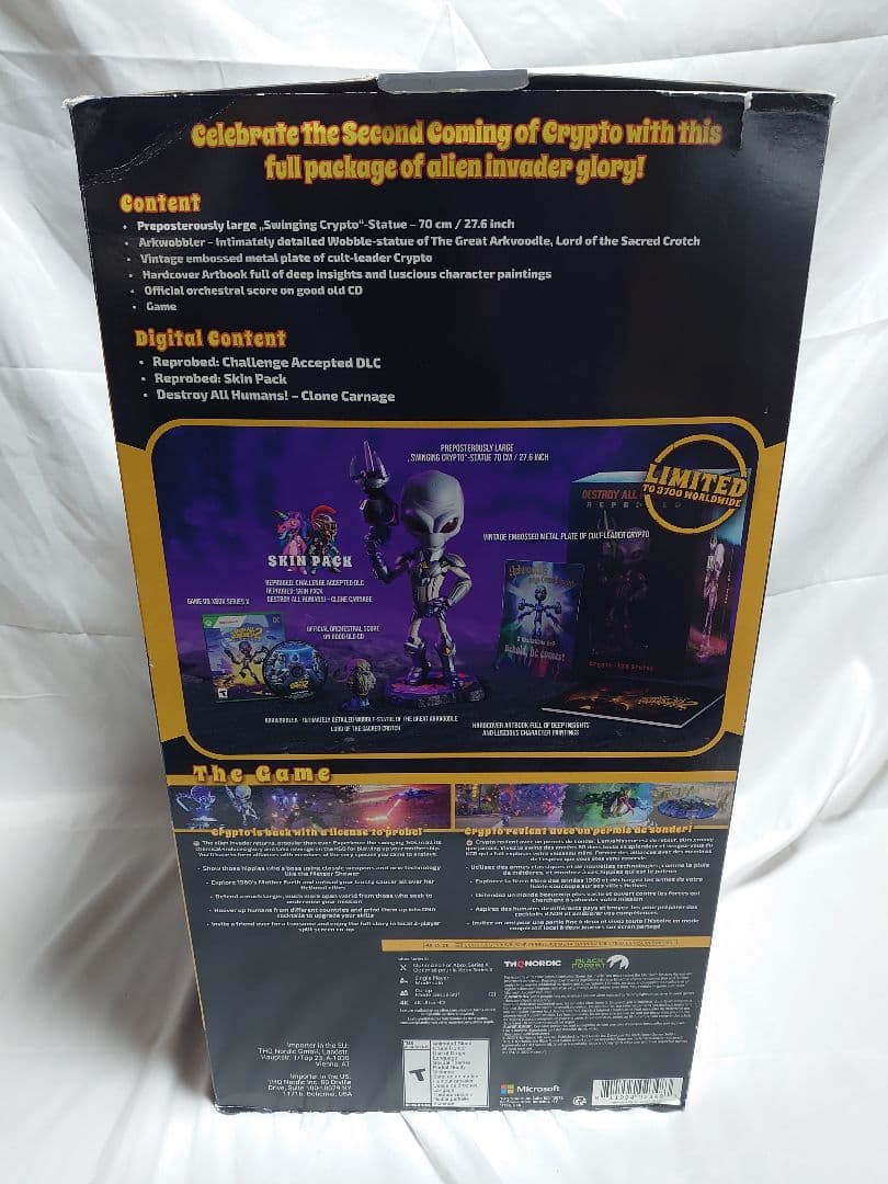 ゲームキャラクター Destroy All Humans 2 2ndComing Edition