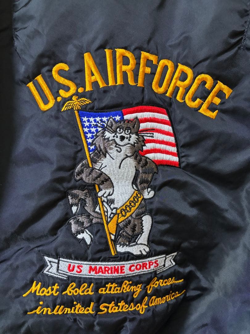 ALPHA INDUSTRIES USA製U.S. AIRFORCE MA-1