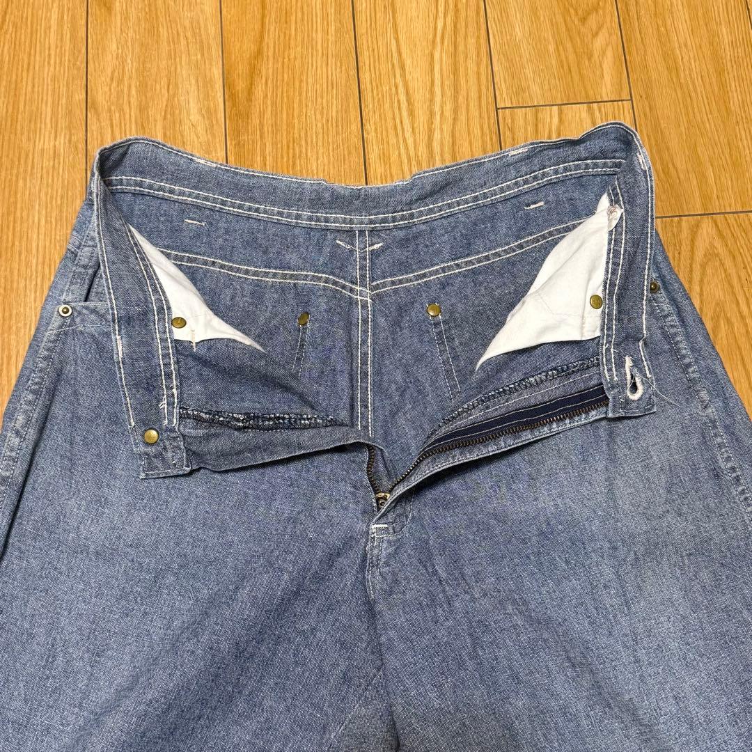 90's Dezert コットリネン デニム調 パンツ コムデギャルソンオム