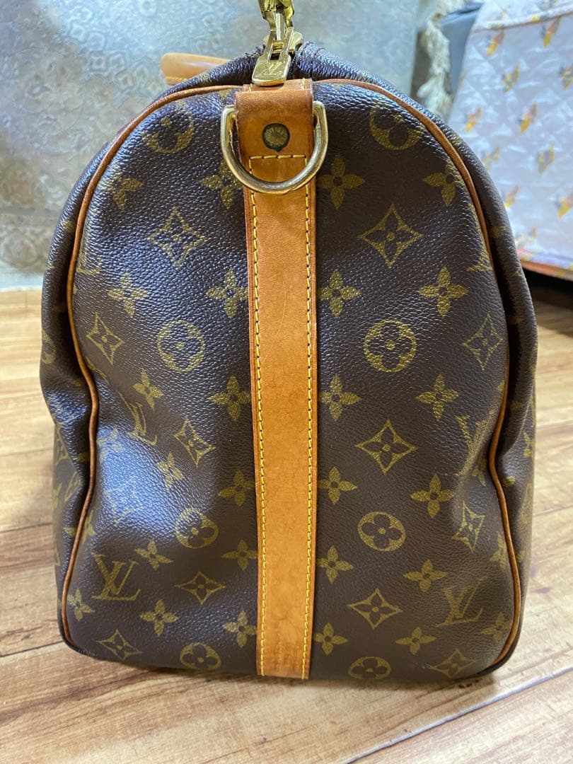 Louis Vuitton モノグラムボストンバッグ ブラウン