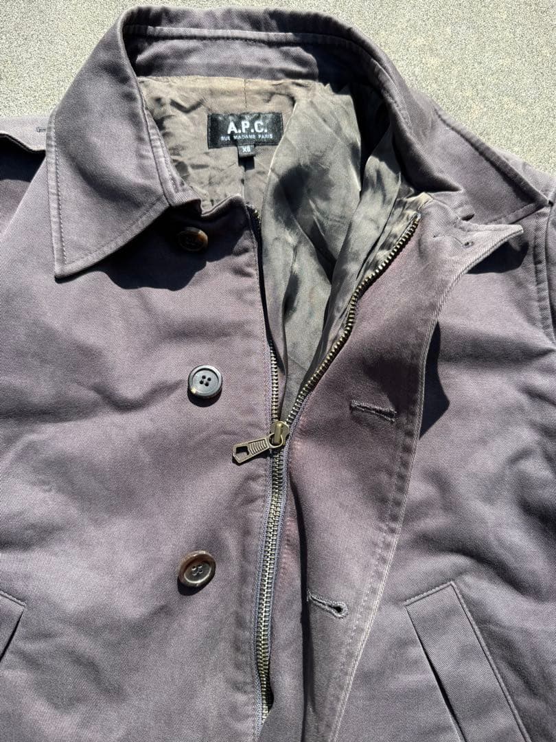 A.P.C. archive zip-up blouson ダークウェア