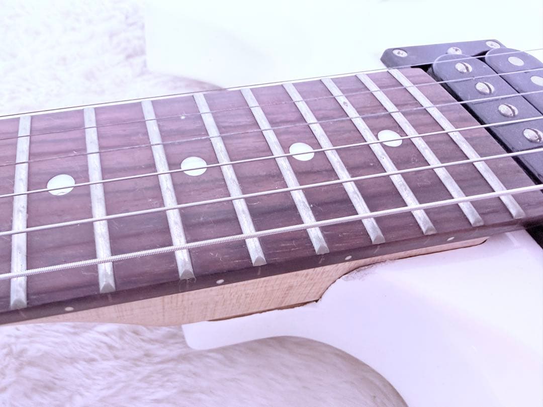Ibanez GAX50 Gio エレキギター 白 純正ケース付