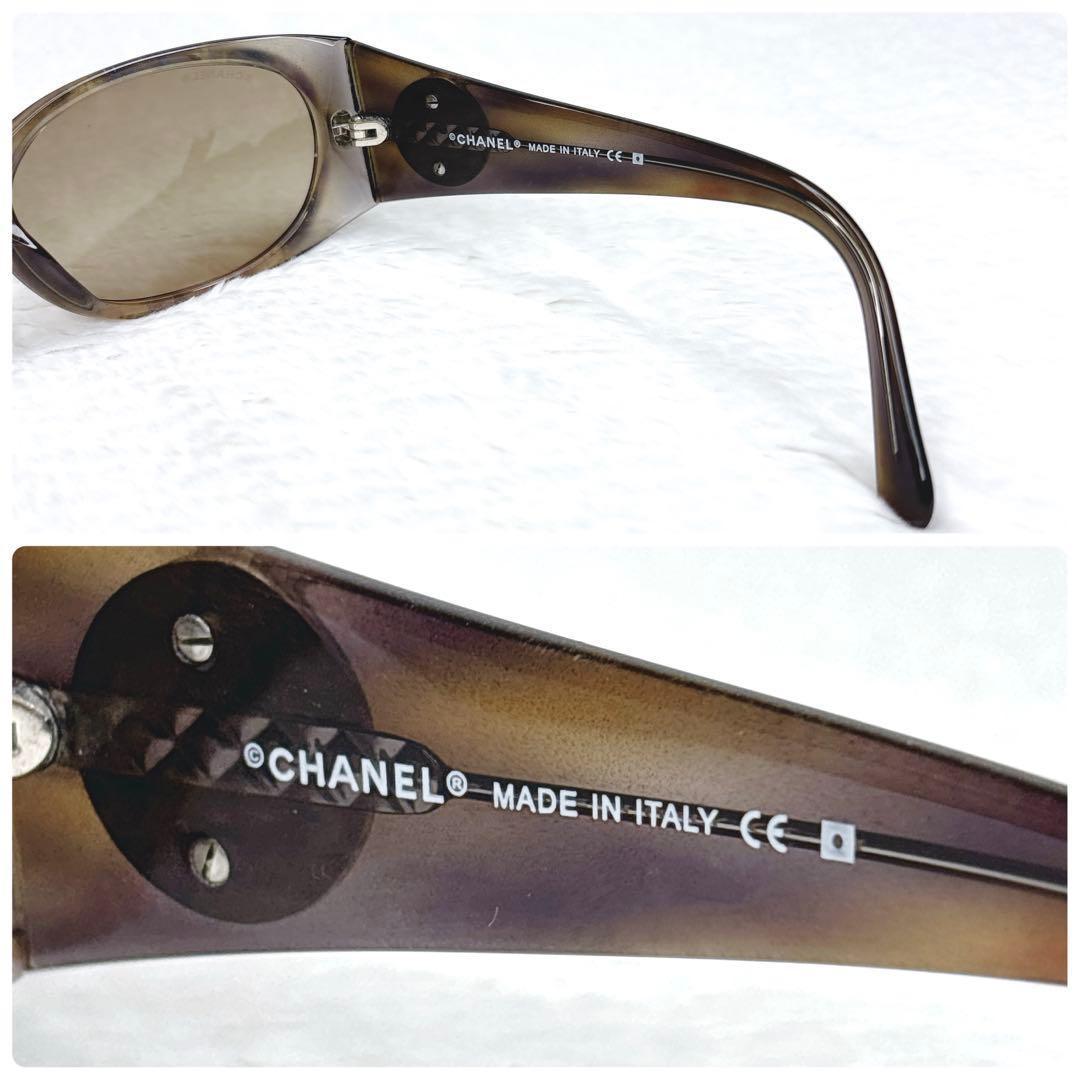 小物 CHANEL Pearl CC Logo Vintage Sunglasses