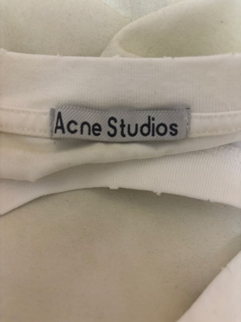 Acne Studios 1996年 プリントロゴ白Tシャツ