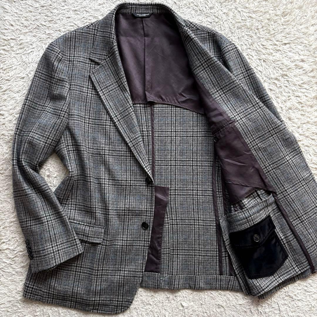 ★カシミヤ100％★ DOLCE&GABBANA イタリア製 テーラード 3XL