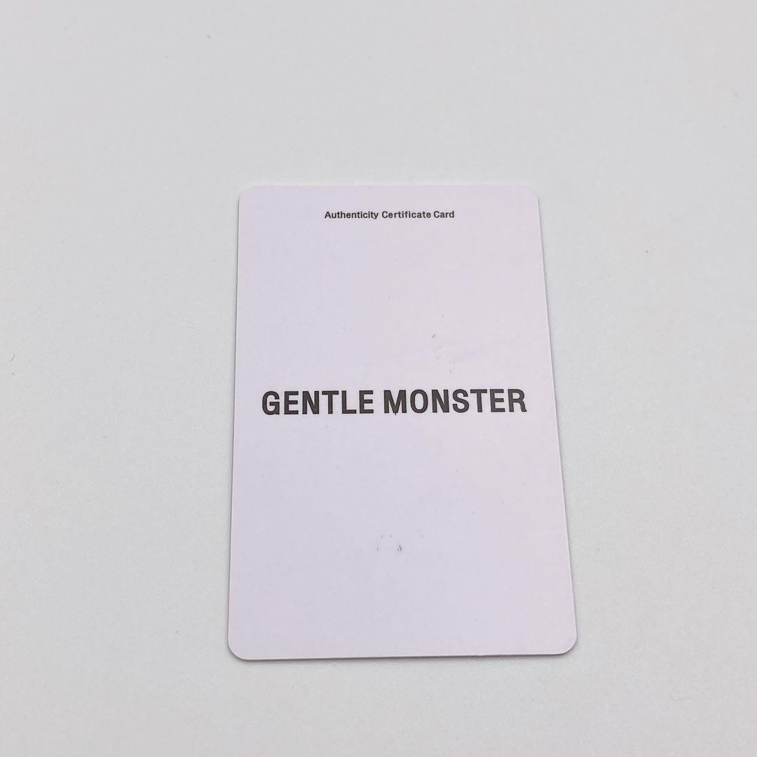【美品】GENTLE MONSTER サングラス Musee 01 ブルー 黒