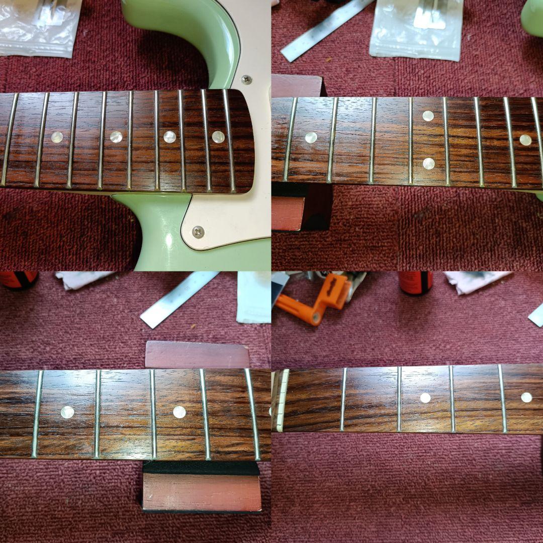 メンテ済｜Squier ストラトキャスター サーフグリーン 追柾目ネック