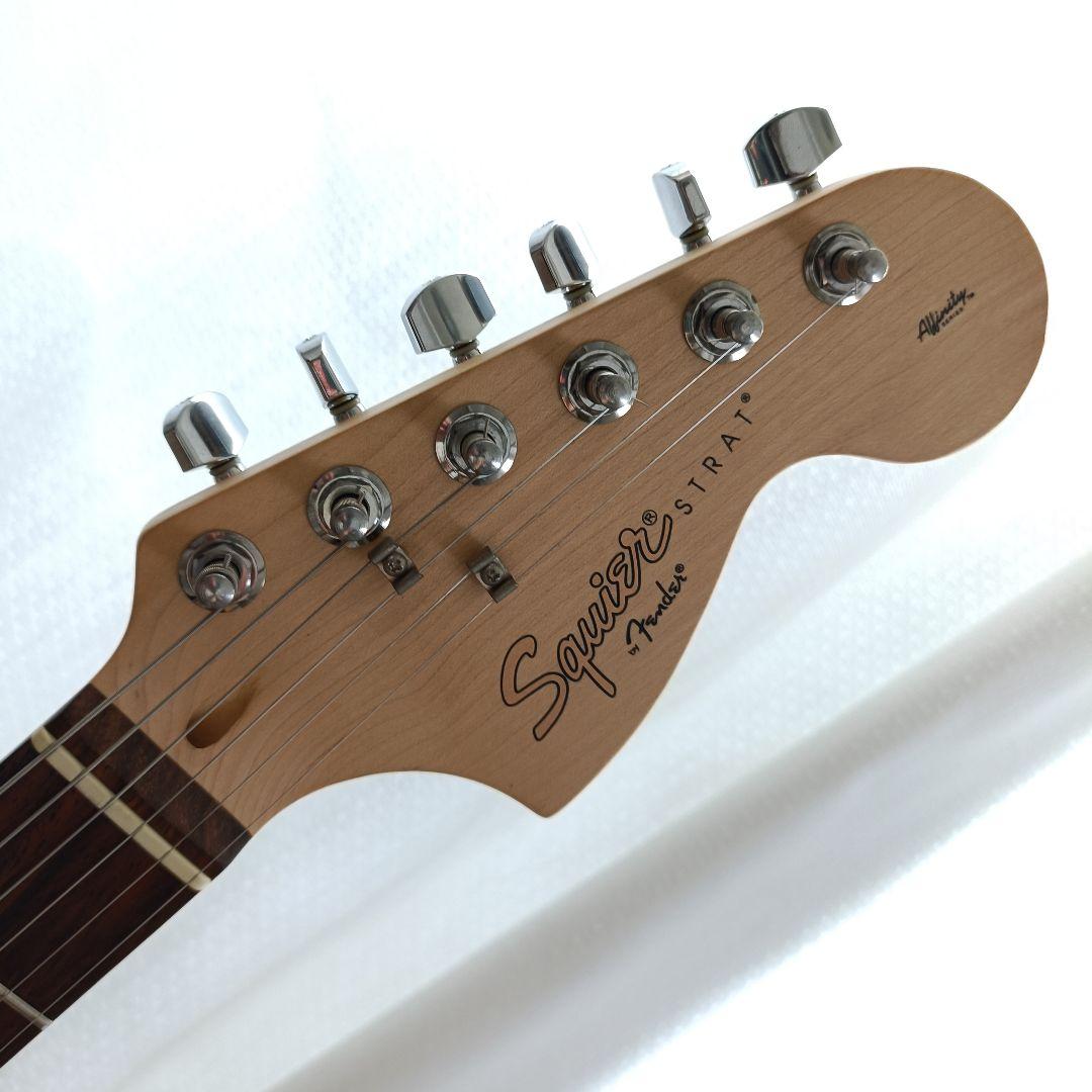 メンテ済｜Squier ストラトキャスター サーフグリーン 追柾目ネック