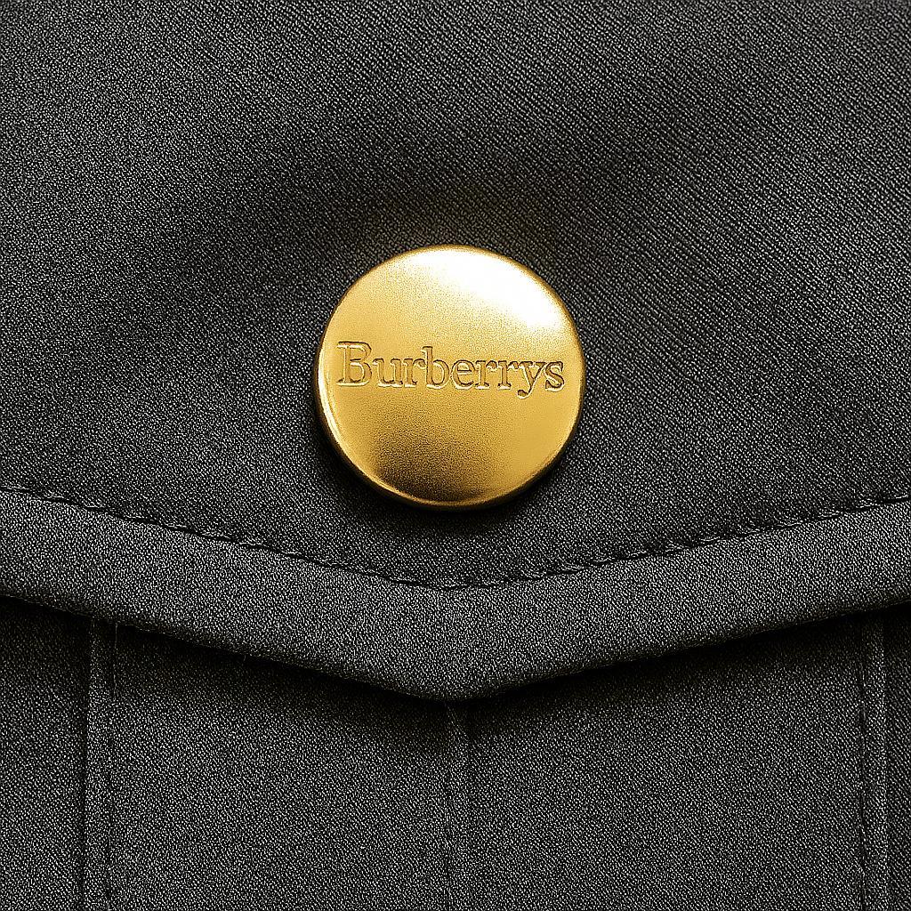 BURBERRY バーバリー ノバチャック裏地総柄２ＷＡＹハーフコート美品Ｓ