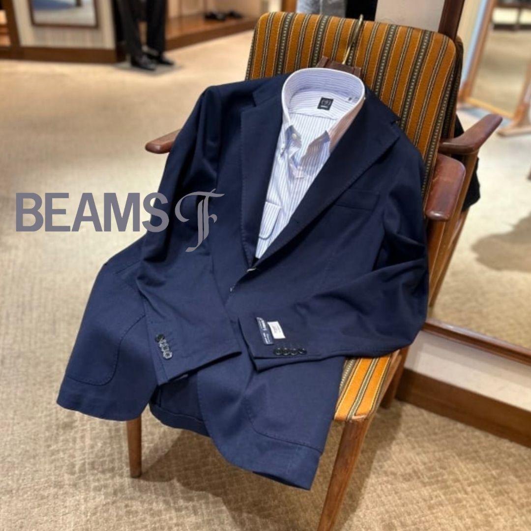 BEAMSF リングジャケット製 25SS 春夏ネイビージャケット44