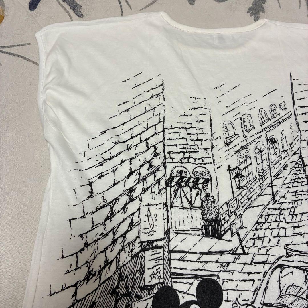 ビンテージ　ディズニー　グアム　USA ミッキー ドナルド　車　半袖　Tシャツ