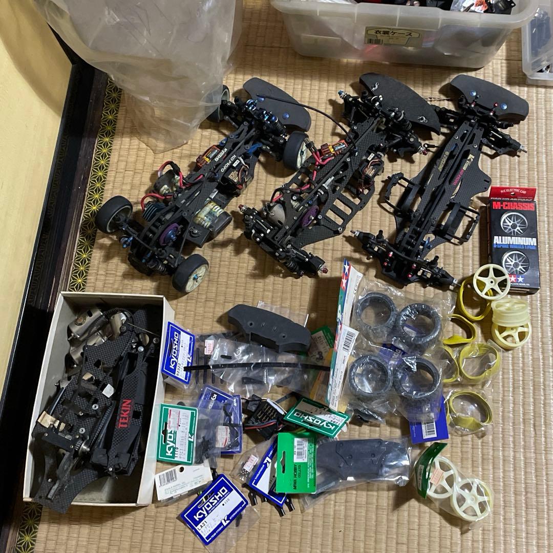 電動ラジコン 大量ジャンク品 パーツまとめて Kyosho Yokomo