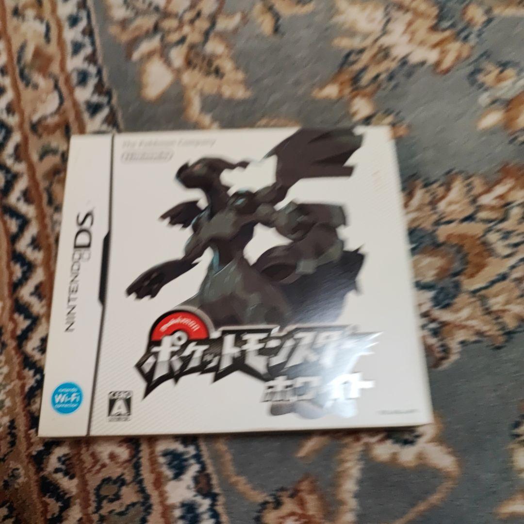 ニンテンドーDS ポケットモンスター ホワイト 内箱未開封品