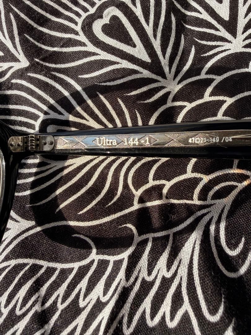 CASU eyewear Ultra 144 ブラック サングラス