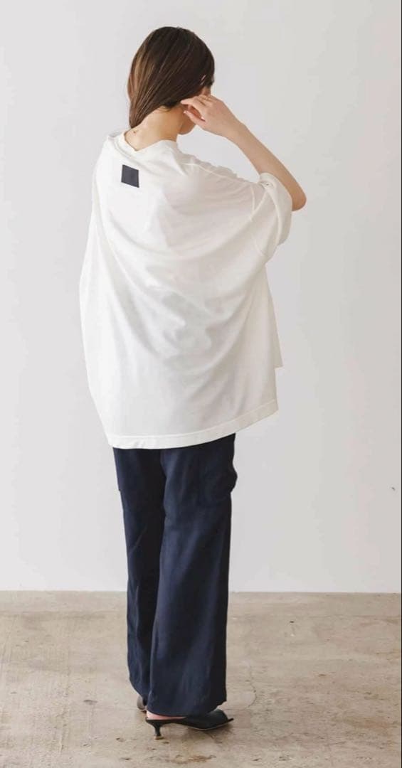 美品 現行品 コグザビッグスモーク DELTAT-SHIRT ホワイト 日本製