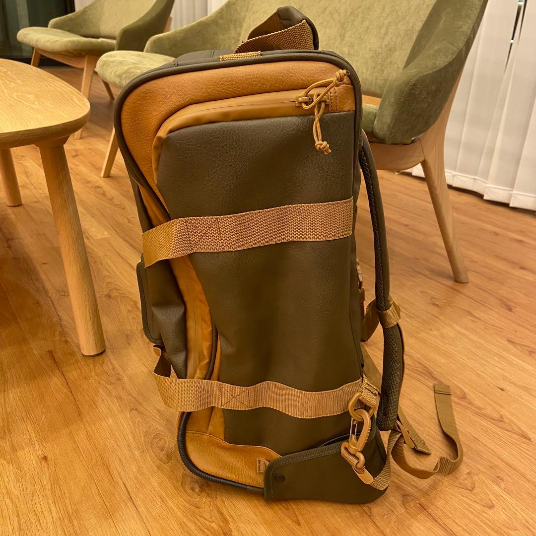 完売品★未使用級の美品 ワークマン 3way ビックアップボストンキャリー